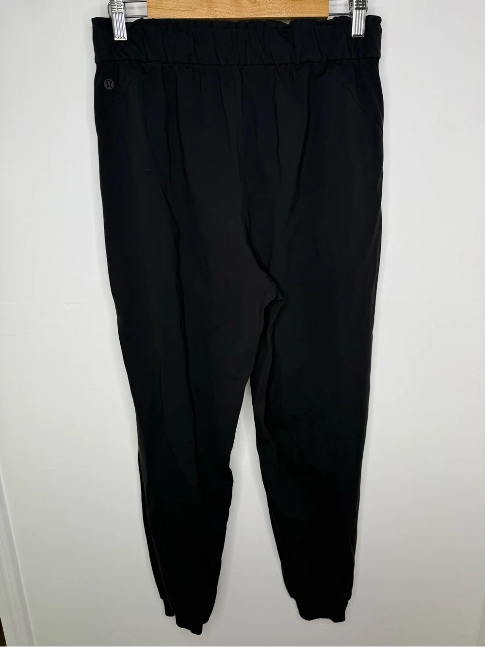 LULULEMON Black Stretch High Rise Joggers